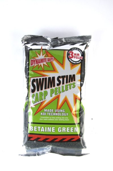 Swim Stim Carp Pellets 2mm Betaine Green
